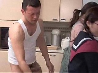 japanese glasses schoolgirl fucked away from brothers