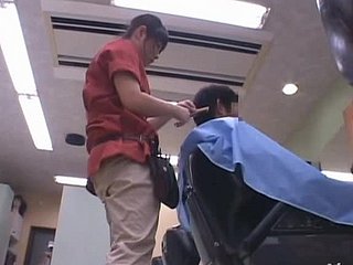 Oversexed hairdresser Eimi Ishikura gets hotly fucked immigrant upon someone