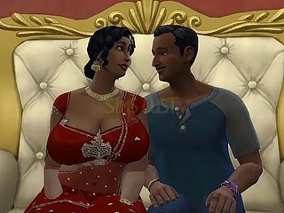 Vol 1 Bagian 3 - Desi Saree Bibi Lakshmi Disebarkan oleh Suami Terangsang Kakaknya - Tingkah Jahat