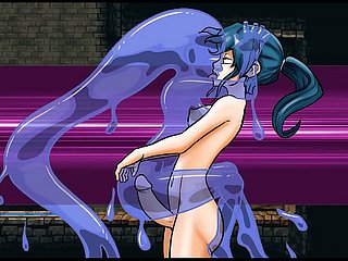 Nayla's Citadel [PornPlay Hentai game] Ep.1 Succubus futanari cum twice in zombie girls