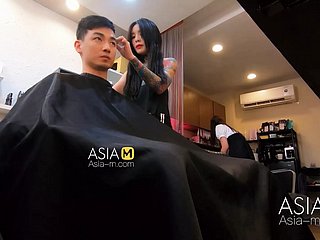 Modelmedia Asia-Barber Shop Bold Sex-Ai Qiu-MDWP-0004-Best Asia Porn Video
