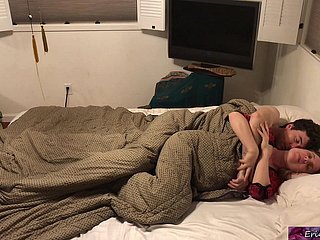 Stepmom shares bed hither stepson - Erin Electra